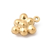 304 Stainless Steel Pendants STAS-G389-02G-09-2