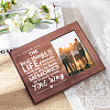 MDF Wood Photo Frames DIY-WH0231-047-6