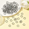 Tarnish Resistant 304 Stainless Steel Open Jump Rings STAS-R065-43-6