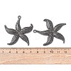 Alloy Pendants PALLOY-A18886-B-FF-3