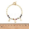 304 Stainless Steel Charm Bracelets BJEW-JB13801-4