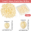 100Pcs 2 Styles Dyed Synthetic Coral Beads CORA-SP0001-02B-2