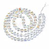 Electroplate Glass Beads Strands EGLA-S188-13-B04-3