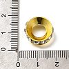 Brass Rhinestone Spacer Beads KK-M313-44D-12-2