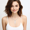 6Pcs 304 Stainless Steel Pendant Necklace NJEW-CA0001-20P-7
