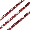 Iron Rhinestone Cup Chains RB-CBA10DB-01B-2