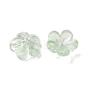 Dyed & Heated Glass Bead Caps GLAA-C042-01L-2