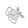 Christmas 201 Stainless Steel Pendants STAS-C156-01M-P-2