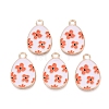 Alloy Enamel Pendants ENAM-S115-163-1