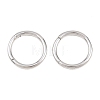Brass Twister Clasp KK-Z146-04P-03-1