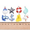 Opaque Resin Pendants RE-CBA5D24-09-3