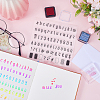 Clear Silicone Stamps DIY-WH0504-62D-4