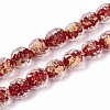 Handmade Lampwork Beads FOIL-T007-03F-1