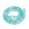 Handmade Foil Glass Beads Strands FOIL-Q002-04E-2