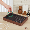 Rectangle Wood Jewelry Trays for Earrings AJEW-WH0880-84B-3