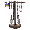 Baseball T Bar Wood Ring Display Stands RDIS-WH0019-22-1