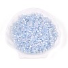 Transparent Spray Painted Glass Beads LS-EGLA-N018-4mm-05-1