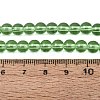 Transparent Glass Beads Strands GLAA-T032-T6mm-26-2
