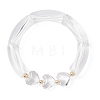 Glass Beads Stretch Bracelets for Women BJEW-JB12948-2