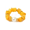 Natural Freshwater Shell Finger Rings RJEW-JR01073-4