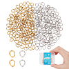 300Pcs 2 Colors 304 Stainless Steel Jump Rings STAS-DC0011-94-1