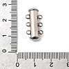 304 Stainless Steel Slide Lock Clasps STAS-F350-05B-P-3