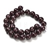 Natural Lepidolite/Purple Mica Stone Beads Strands G-H335-B03-14mm-A-3
