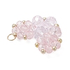 Glass Pendantns PALLOY-MZ01145-03-4
