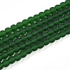 Transparent Glass Beads Strands GLAA-T032-T4mm-MD22-1