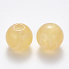 Acrylic Large Hole Beads OACR-R074-03A-02-2