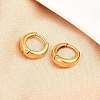 316 Surgical Stainless Hoop Earrings EJEW-C160-06B-G-1