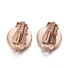 304 Stainless Steel Clip-on Earring Setting LS-STAS-P249-23B-RG-2