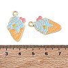 Alloy Enamel Pendants AL-CBA4666-02G-3