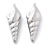 Anti-Tarnish 304 Stainless Steel Pendants STAS-R130-33P-1