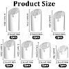 14Pcs 7 Styles Acrylic Ring Displays RDIS-FG0001-32-2