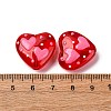 Glass Enamel Beads GLAA-Q125-01A-05-4
