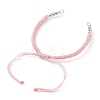 Adjustable Braided Polyester Cord Bracelet Making AJEW-JB00849-03-3