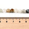 Natural Quartz Crystal & Rhodochrosite & Rose Quartz & Amethyst & Strawberry Quartz & Tourmalinated Quartz/Black Rutilated Quartz Beads Strands G-B143-A01-6mm-5