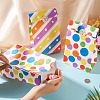 20Pcs 2 Styles Rainbow Color Paper Storage Bags ABAG-TA0002-35-6