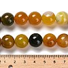 Dyed Natural Agate Beads Strands G-G175-A11-01-5