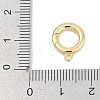 Brass Spring Gate Clasps KK-M311-25G-02-3