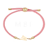 1Pc Adjustable Nylon Cord Slider Bracelets for Women BJEW-LP0001-32W-03-1