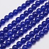 Natural & Dyed Malaysia Jade Bead Strands X-G-A146-6mm-A22-3