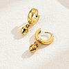 Elegant and Versatile 201 Stainless Steel Hoop Earrings WR7294-3