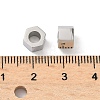 316 Surgical Stainless Steel European Style Beads STAS-L307-16P-3