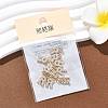 SHEGRACE Brass Micro Pave Clear Cubic Zirconia Pendants XGRQ29546-394G-R-6