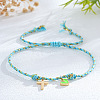 Brass Charm Bracelets LU5248-3-1