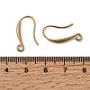 Brass S-Hook Clasps KK-I591-11C-3