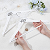 Wood Wedding Mrs Clothes Hangers DIY-WH0504-924A-3