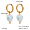 304 Stainless Steel Hoop Earrings ZP5553-7-1